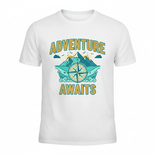 ADVENTURE AWAITS viral travel design