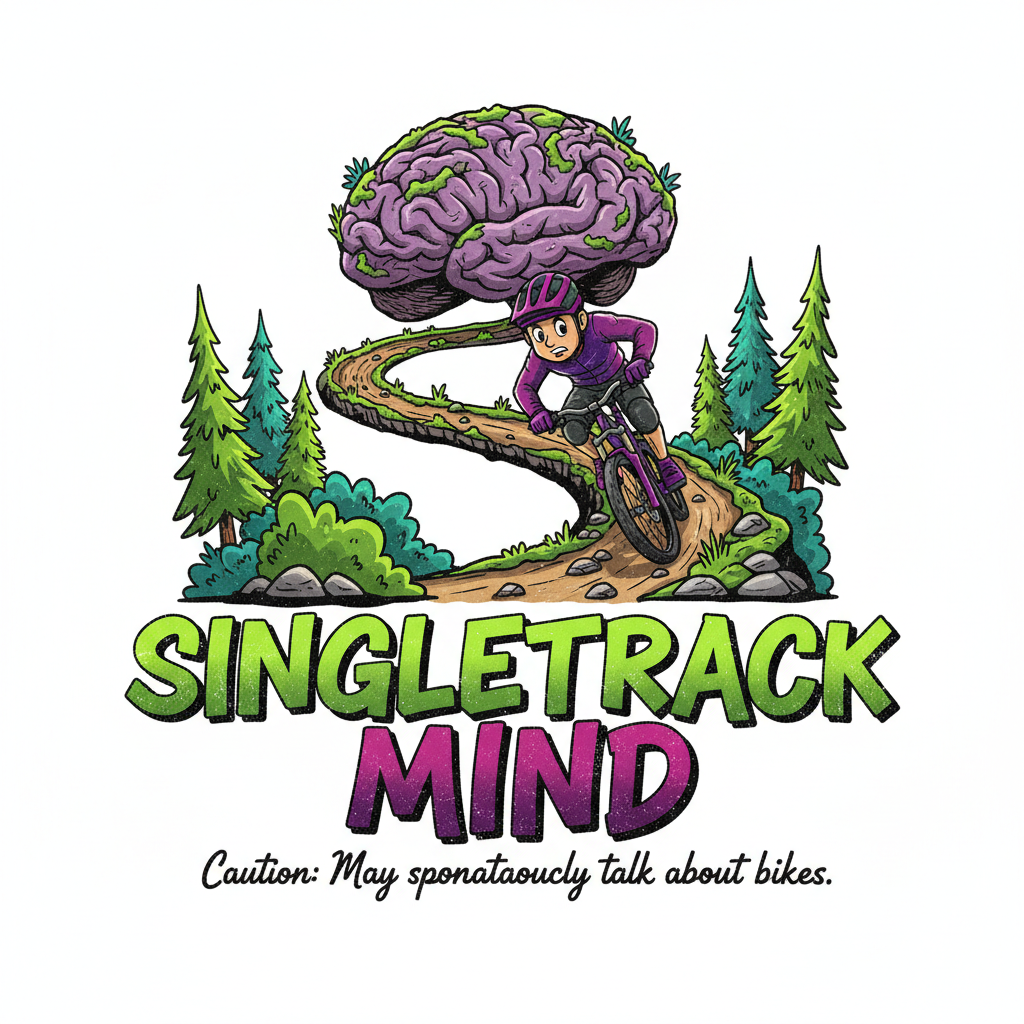 SINGLETRACK MIND funny MTB design